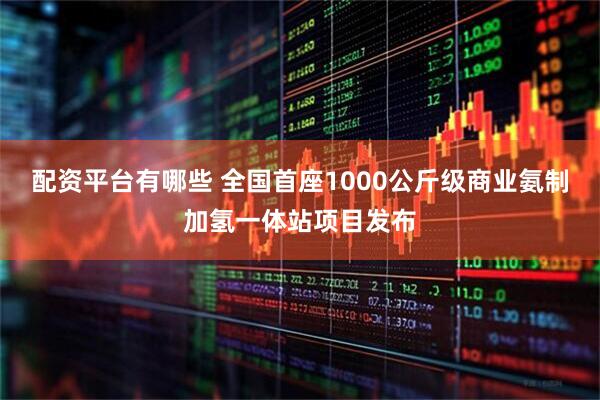 配资平台有哪些 全国首座1000公斤级商业氨制加氢一体站项目发布